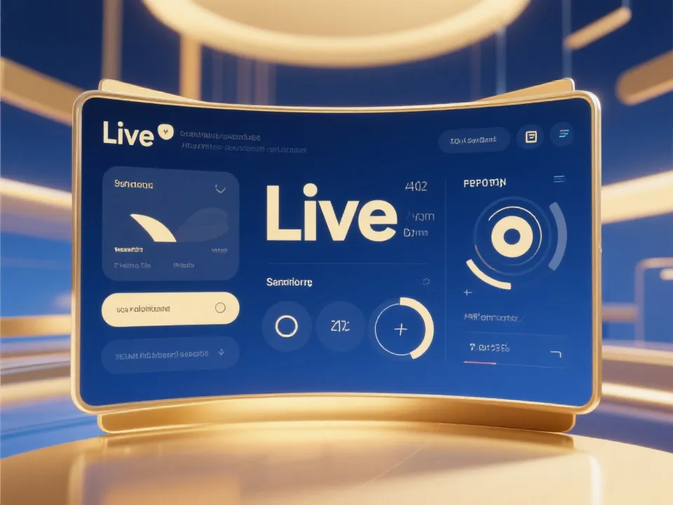 实时开奖展示示意图