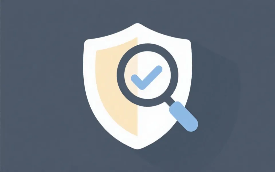 真伪验证与安全访问示意图